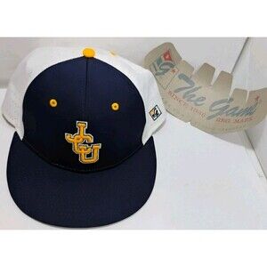JCU John Carroll University Hat Cap Blue Stretch OSFM The Game NEW Vintage